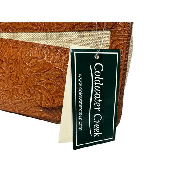 New With Tags
Coldwater Creek Leather/Jute Crossbody Multi Pocket Purse - Picture 5 of 16